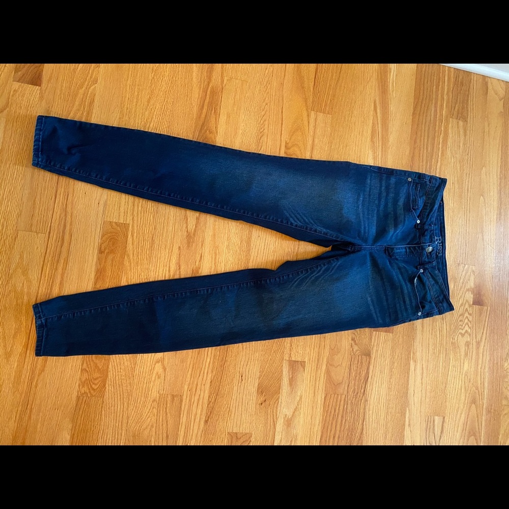High rise jeans worn once
